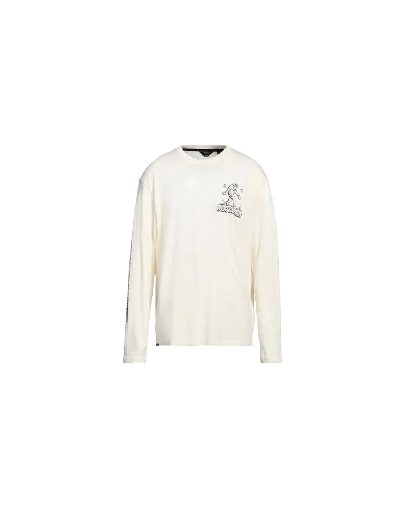 Superdry. TOPS - T-shirtsauf YOOX.COM Elfenbein