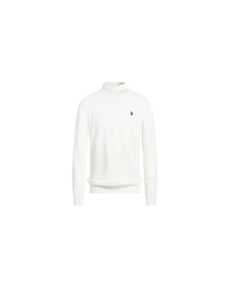 U.S. Polo Assn.  STRICKWAREN - Rollkragenpulloverauf YOOX.COM Weiß