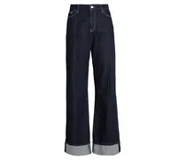 WIDE LEG DENIM W/PIN-TUCK  - HOSEN & RÖCKE - Jeanshosenauf YOOX.COM