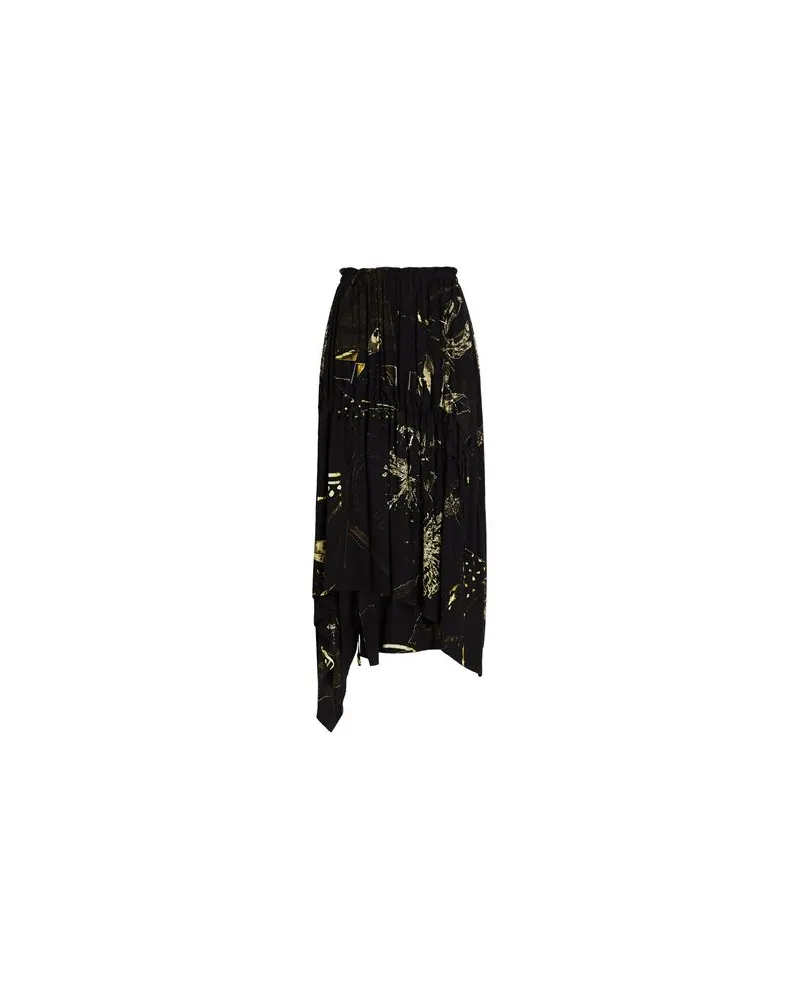Y'S YOHJI YAMAMOTO HOSEN & RÖCKE - Maxi-Röckeauf YOOX.COM Schwarz