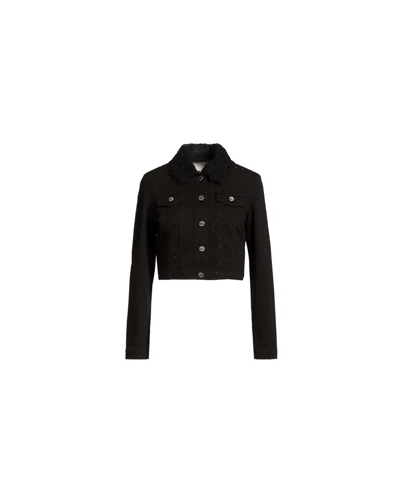 Ermanno Scervino JACKEN & MÄNTEL - Jeansjacken/Mäntelauf YOOX.COM Schwarz