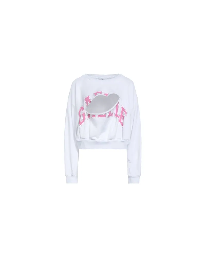Gaëlle Bonheur TOPS - Sweatshirtsauf YOOX.COM Weiß