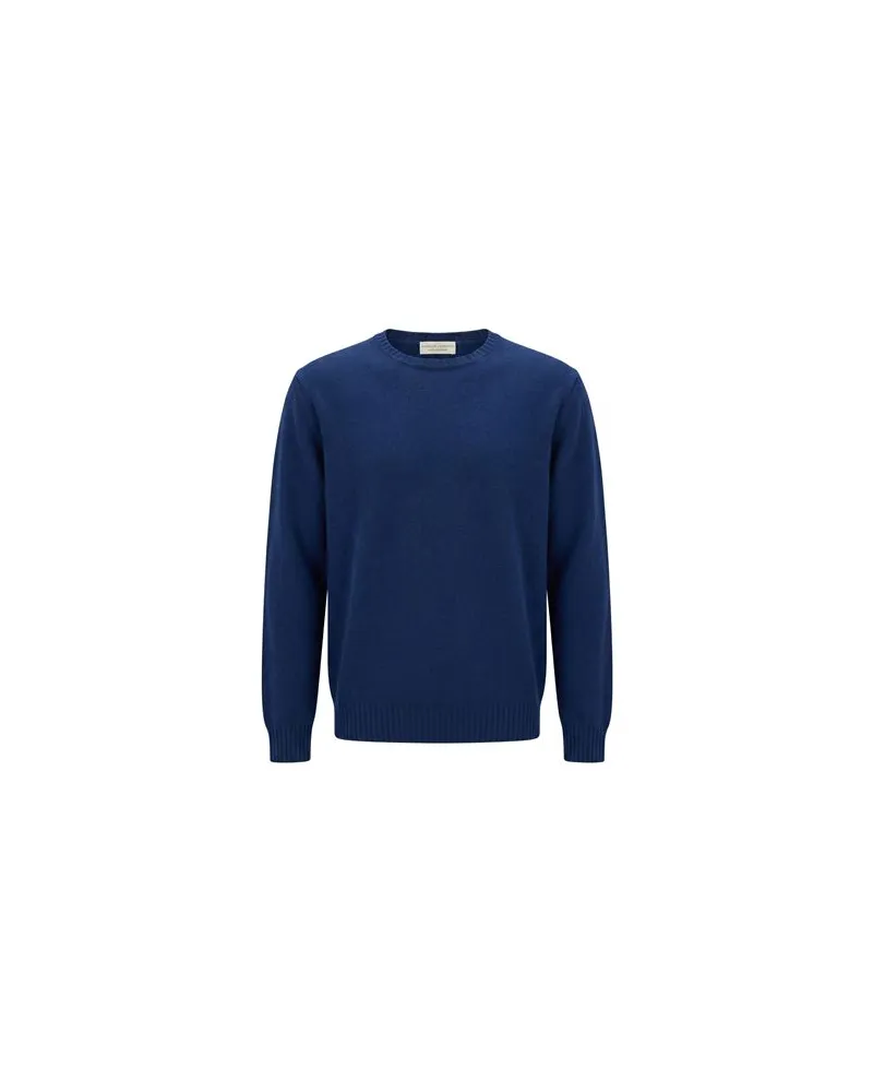 Filippo de Laurentiis STRICKWAREN - Pulloverauf YOOX.COM Blau