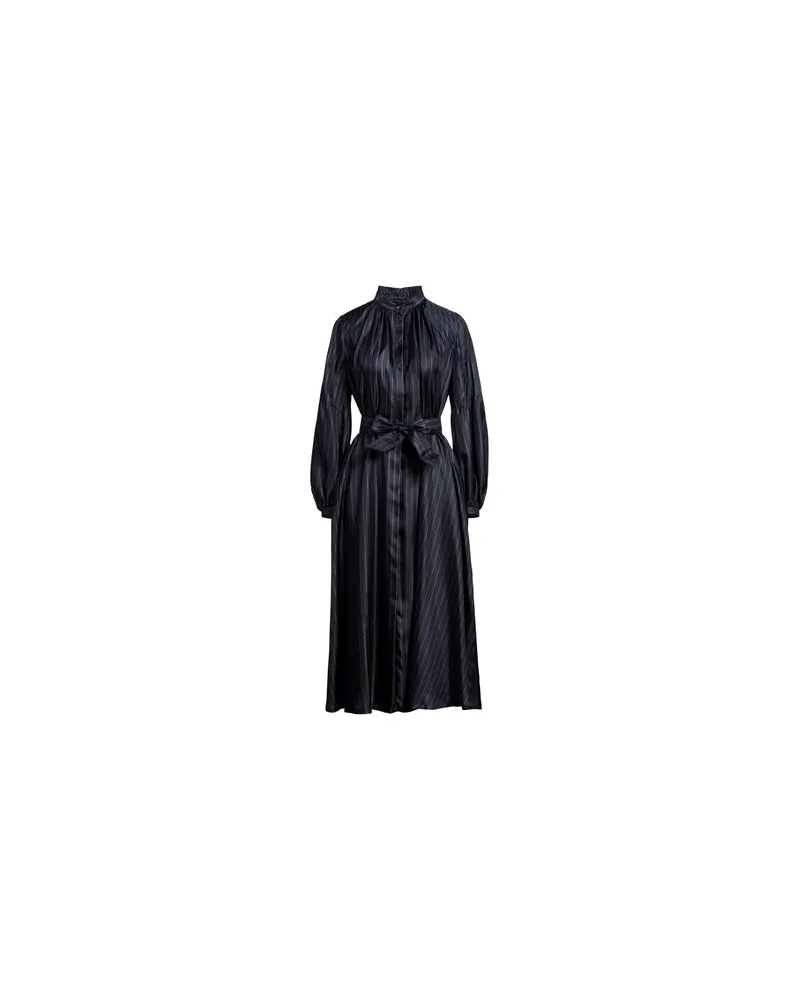Max Mara KLEIDER - Midi-Kleiderauf YOOX.COM Nachtblau