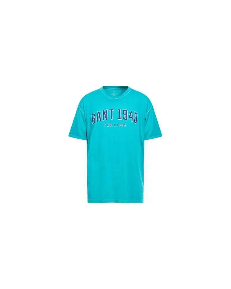 Gant TOPS - T-shirtsauf YOOX.COM Tūrkis