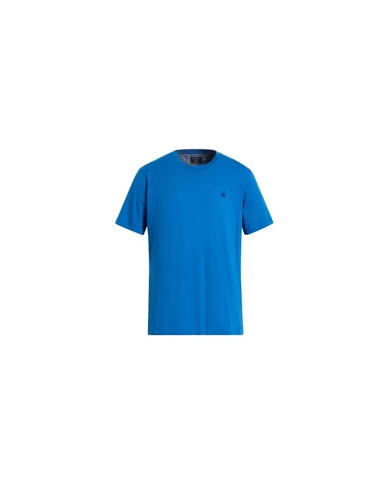 Hackett TOPS - T-shirtsauf YOOX.COM Azurblau
