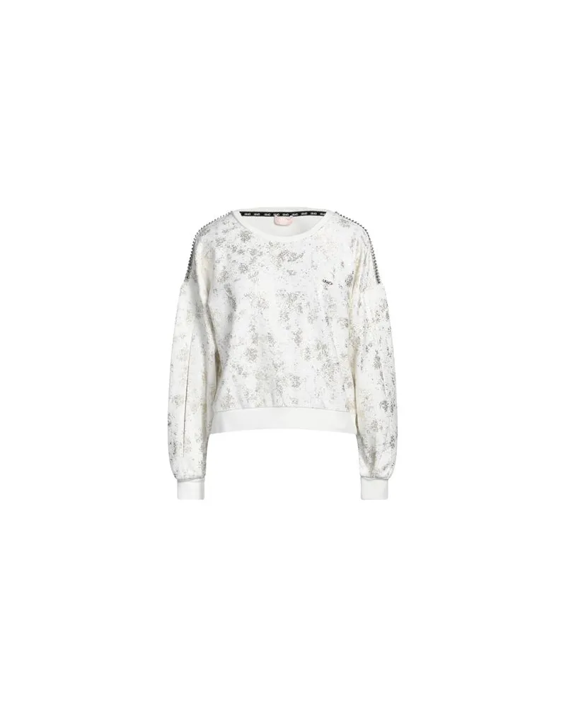 Liu Jo TOPS - Sweatshirtsauf YOOX.COM Weiß