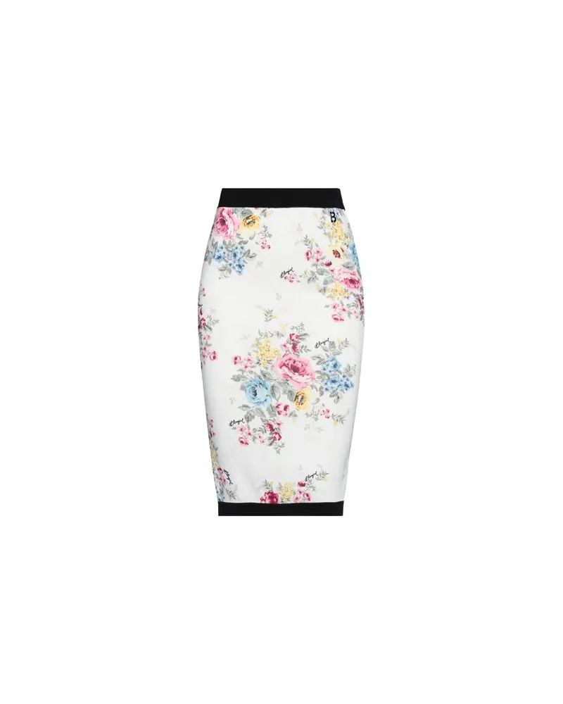 Blumarine HOSEN & RÖCKE - Midi-Röckeauf YOOX.COM Weiß