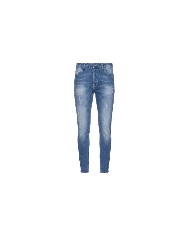 Daniele Alessandrini HOSEN & RÖCKE - Jeanshosenauf YOOX.COM Blau
