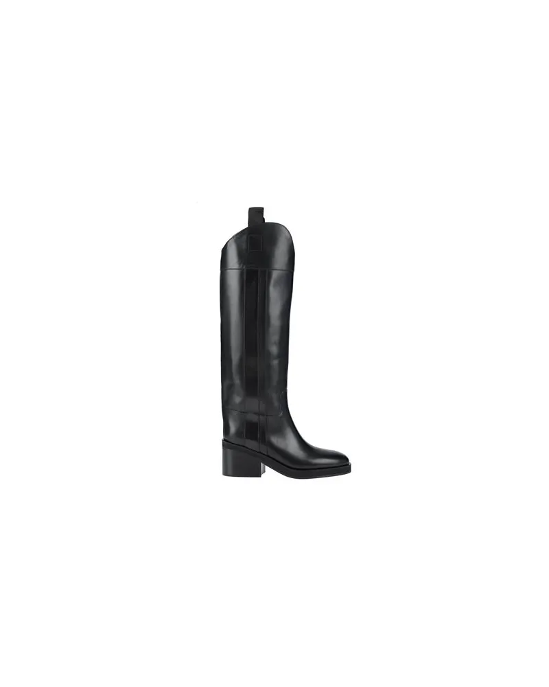 Jimmy Choo SCHUHE - Stiefelauf YOOX.COM Schwarz
