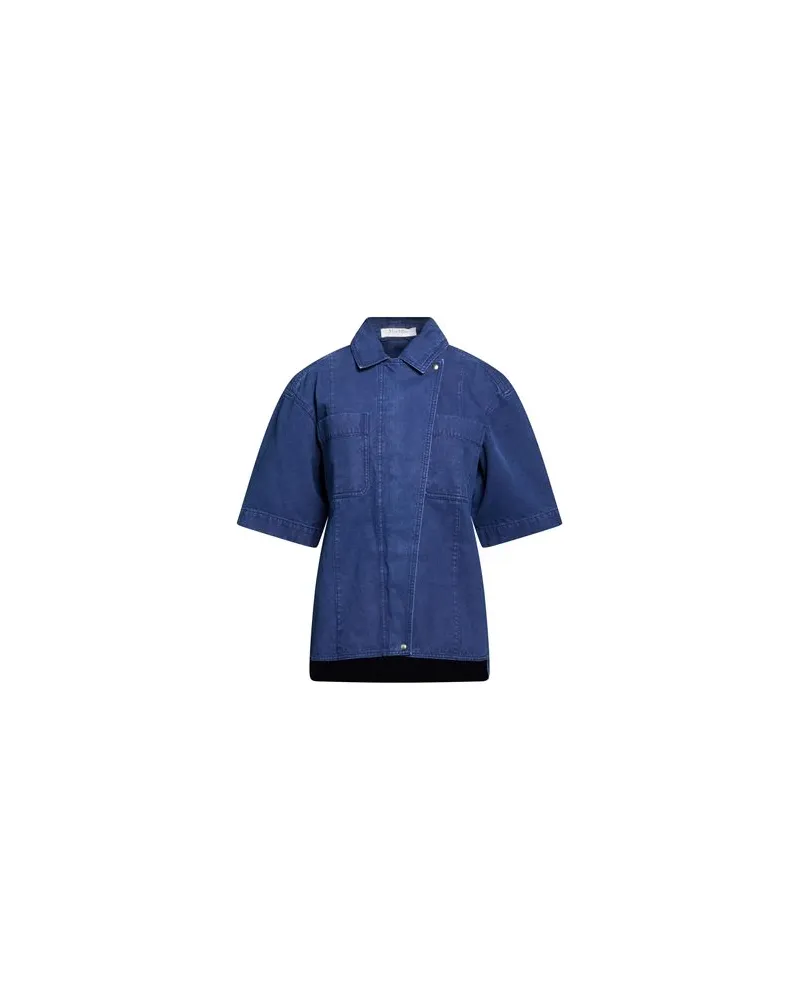 Max Mara TOPS - Hemdenauf YOOX.COM Blau
