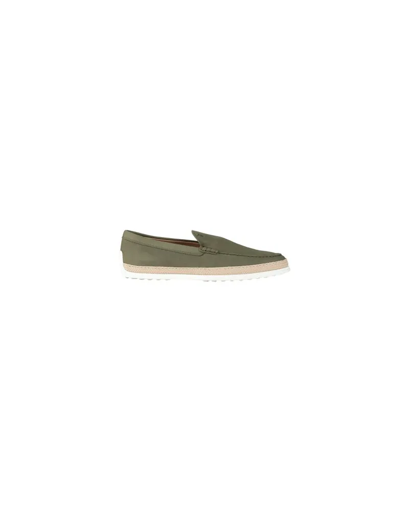 TOD'S SCHUHE - Mokassinsauf YOOX.COM Militärgrün