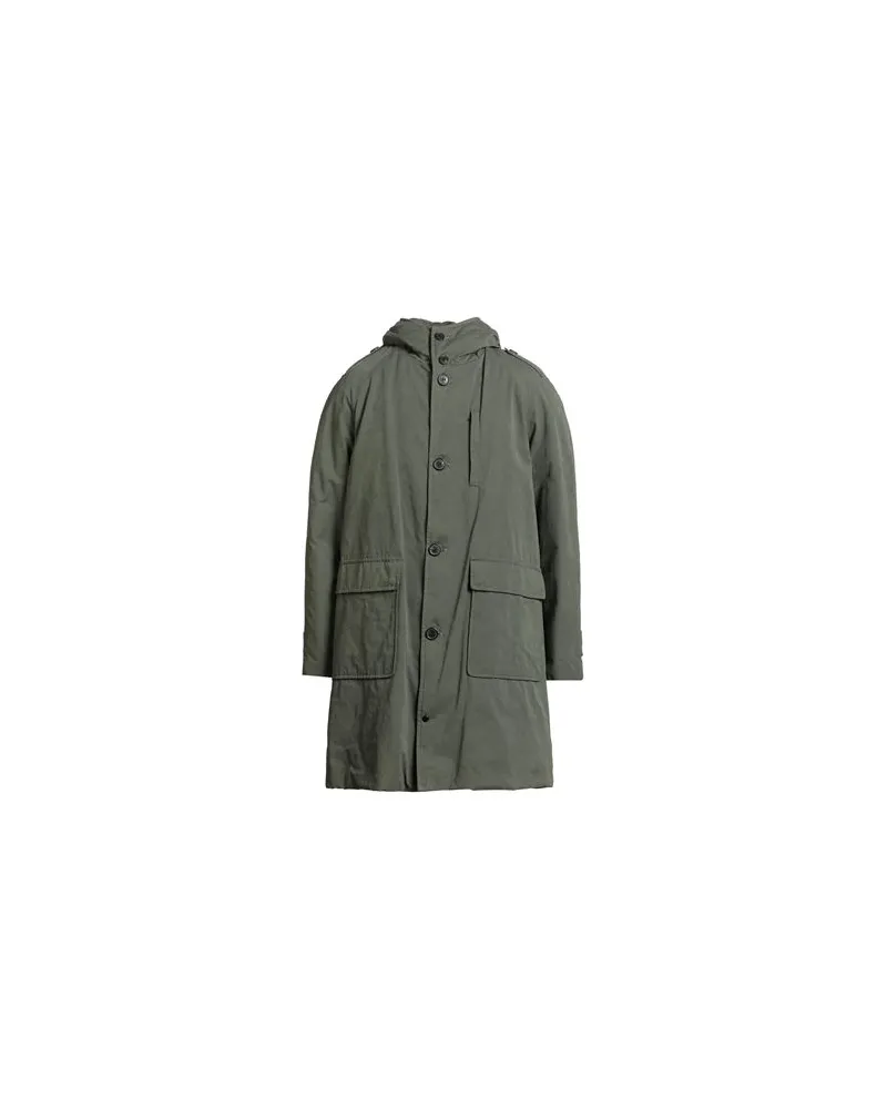 Paltò JACKEN & MÄNTEL - Mäntelauf YOOX.COM Militärgrün