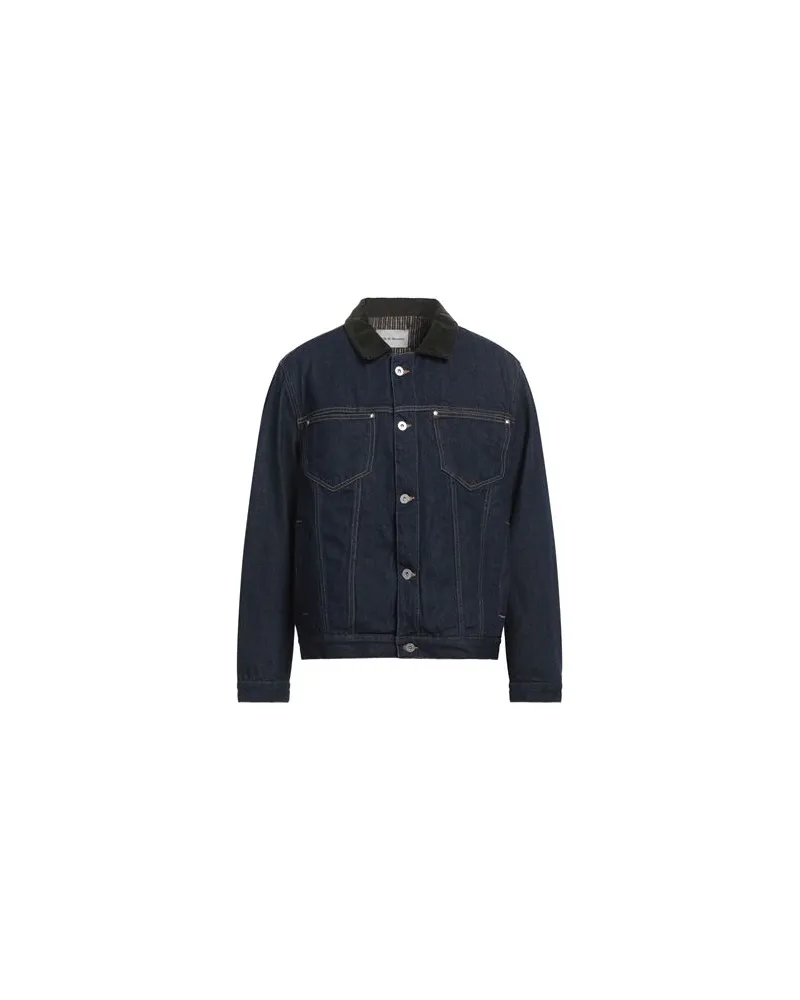 Drôle de Monsieur JACKEN & MÄNTEL - Jeansjacken/Mäntelauf YOOX.COM Blau