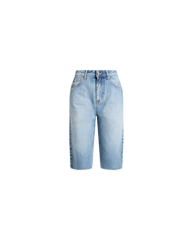 VICOLO HOSEN & RÖCKE - Jeansshortsauf YOOX.COM Blau