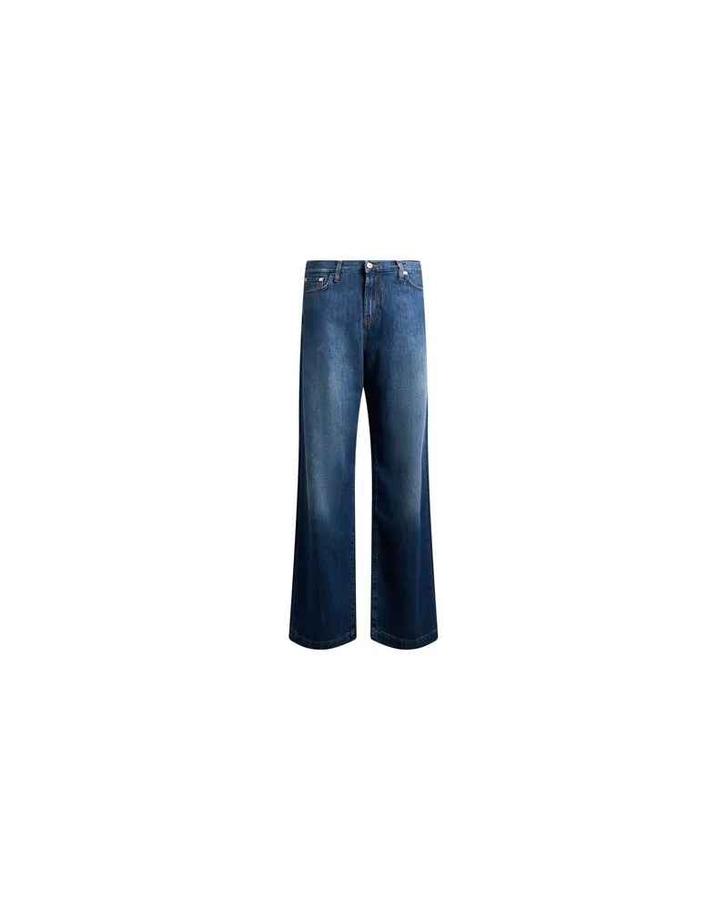 Roy Roger's HOSEN & RÖCKE - Jeanshosenauf YOOX.COM Blau