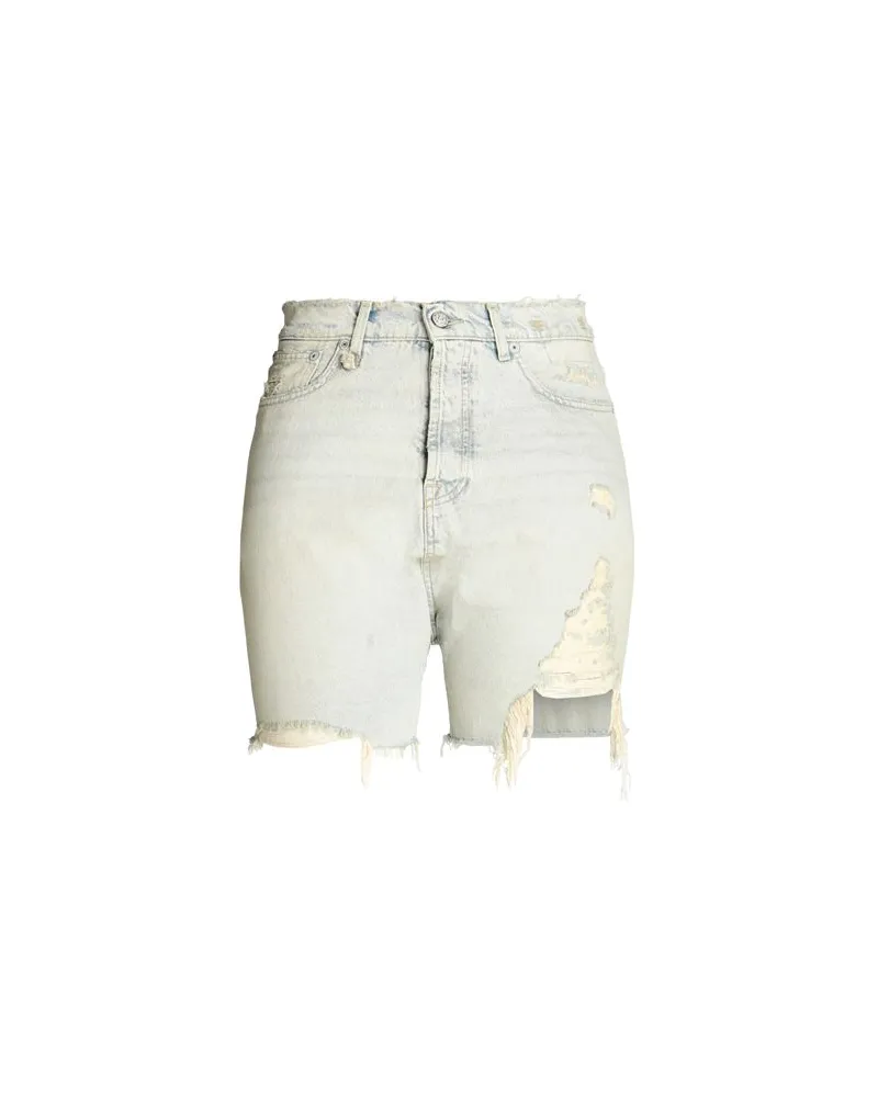 R13 HOSEN & RÖCKE - Jeansshortsauf YOOX.COM Blau