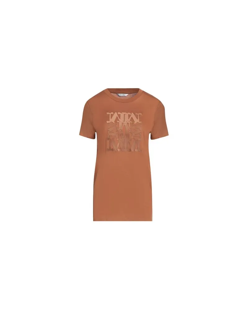 Max Mara TOPS - T-shirtsauf YOOX.COM Braun
