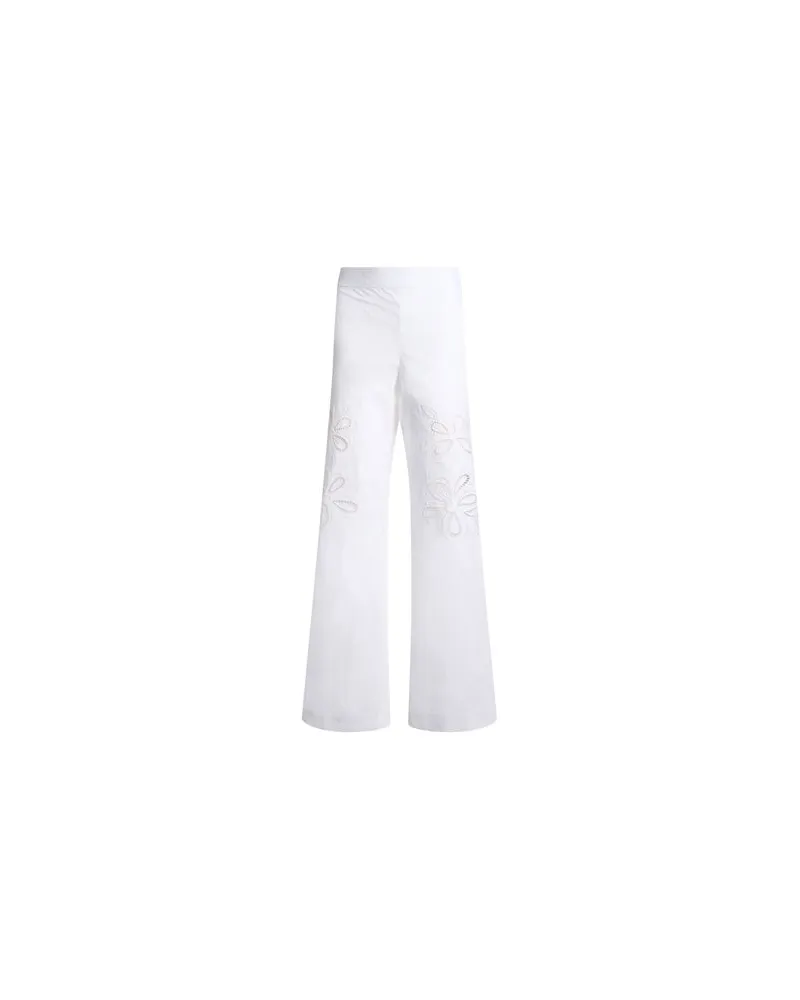 Moschino HOSEN & RÖCKE - Hosenauf YOOX.COM Weiß