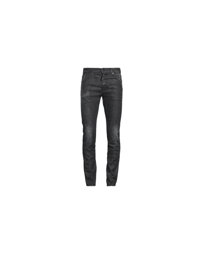 Dsquared2 IBRA BLACK ON BLACK - HOSEN & RÖCKE - Jeanshosenauf YOOX.COM Braungrau