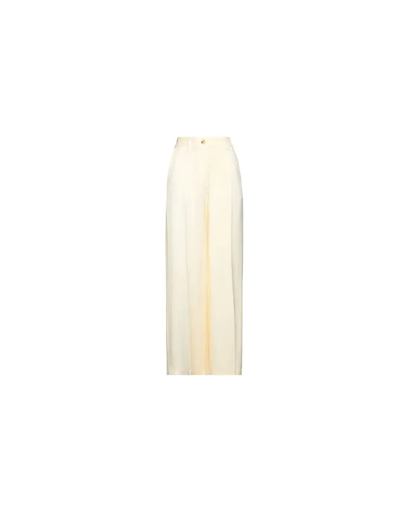 forte_forte HOSEN & RÖCKE - Hosenauf YOOX.COM Pastellgelb