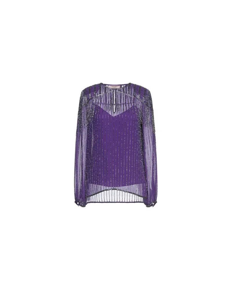 Twin-Set TOPS - Topsauf YOOX.COM Violett