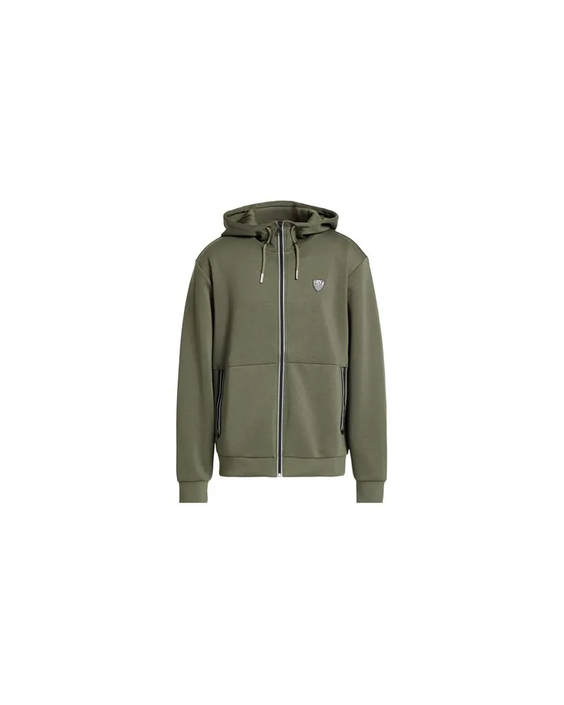 EA7 TOPS - Sweatshirtsauf YOOX.COM Militärgrün