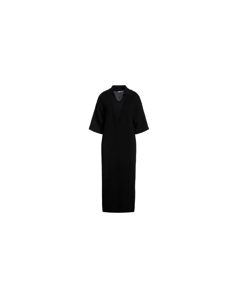 LE 17 SEPTEMBRE KLEIDER - Midi-Kleiderauf YOOX.COM Schwarz