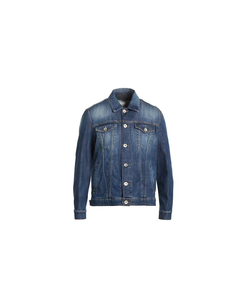 Eleventy JACKEN & MÄNTEL - Jeansjacken/Mäntelauf YOOX.COM Blau