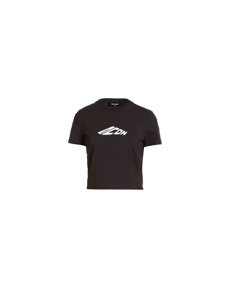 Dsquared2 TOPS - T-shirtsauf YOOX.COM Schwarz