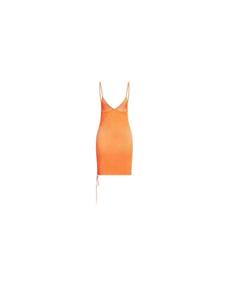 OFF-WHITE KLEIDER - Mini-Kleiderauf YOOX.COM Orange