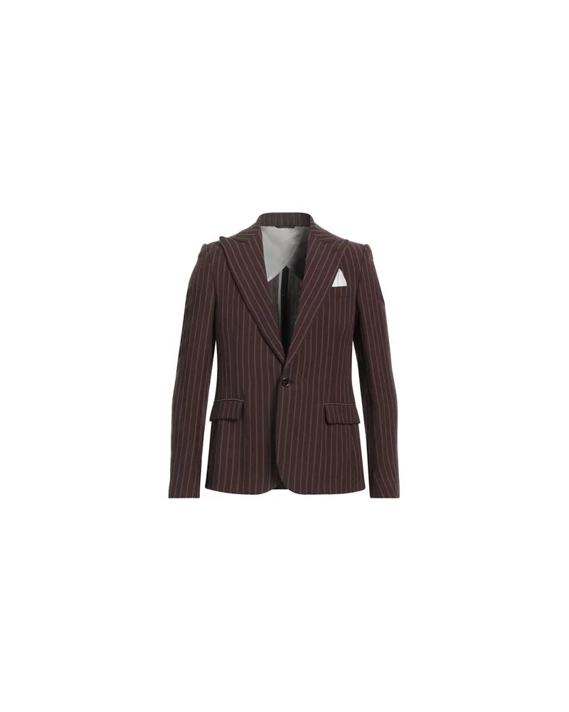Daniele Alessandrini ANZÜGE und CO-ORDS - Blazersauf YOOX.COM Dunkelbraun
