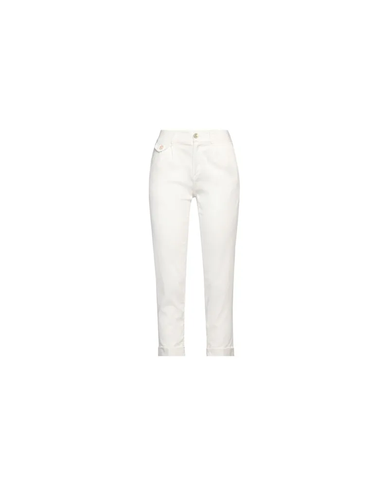 Jacob Cohën HOSEN & RÖCKE - Hosenauf YOOX.COM Cremeweiß