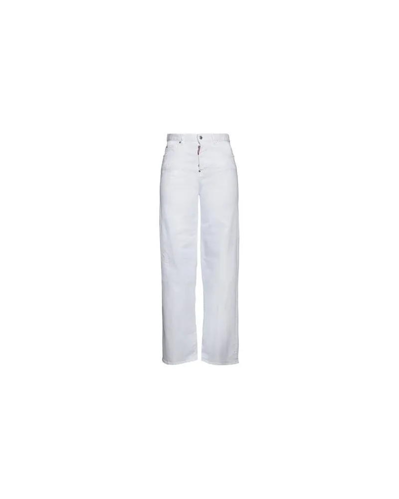 Dsquared2 HOSEN & RÖCKE - Jeanshosenauf YOOX.COM Weiß