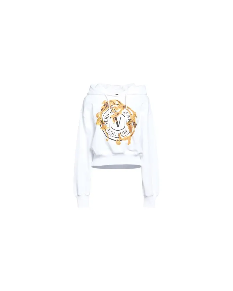 Versace Jeans TOPS - Sweatshirtsauf YOOX.COM Weiß