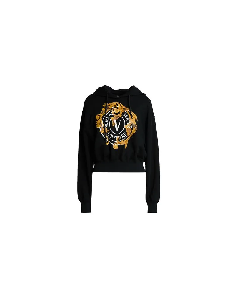 Versace Jeans TOPS - Sweatshirtsauf YOOX.COM Schwarz