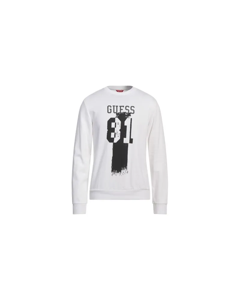 Guess TOPS - Sweatshirtsauf YOOX.COM Weiß