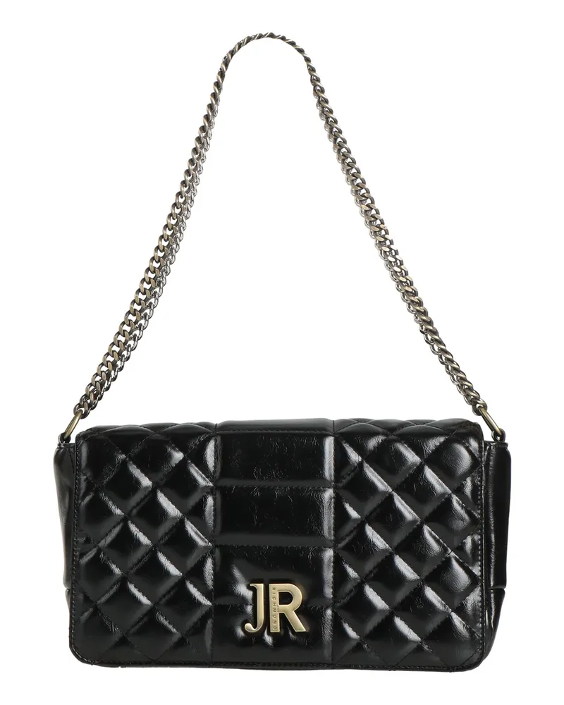 John Richmond Schultertasche Schwarz