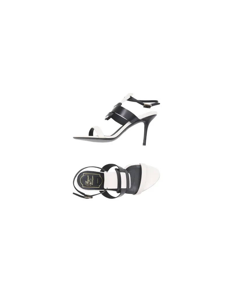 Roger Vivier SCHUHE - Sandalenauf YOOX.COM Weiß