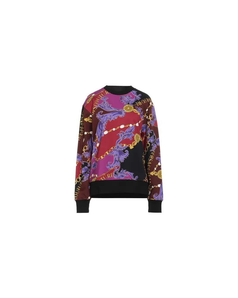 Versace Jeans TOPS - Sweatshirtsauf YOOX.COM Dunkelbraun