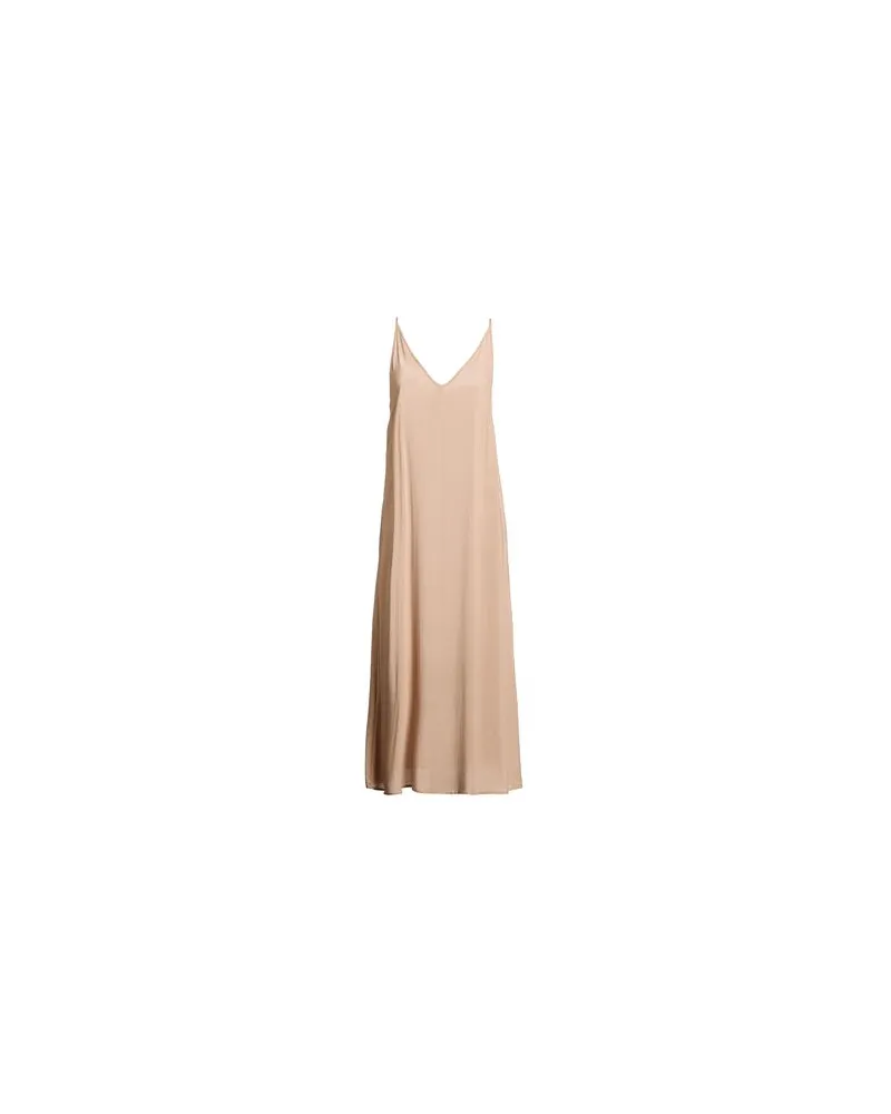 ALYSI KLEIDER - Maxi-Kleiderauf YOOX.COM Beige