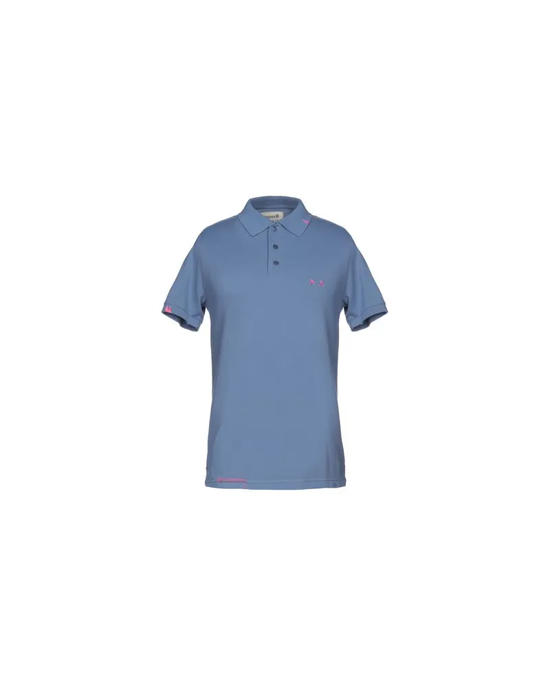 Project E TOPS - Poloshirtsauf YOOX.COM Azurblau