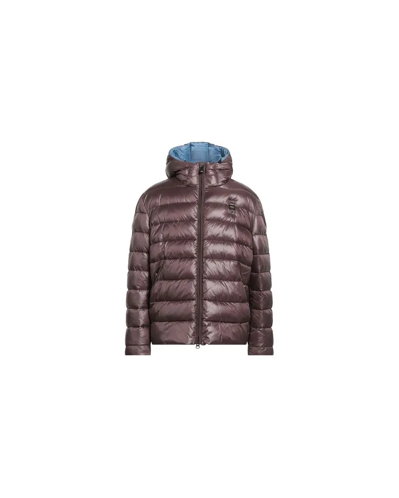 Blauer JACKEN & MÄNTEL - Pufferjacken & Daunenjackenauf YOOX.COM Schokobraun