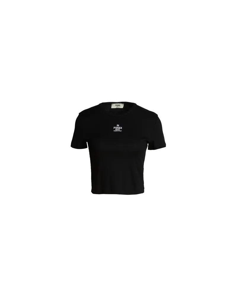 Fendi TOPS - T-shirtsauf YOOX.COM Schwarz