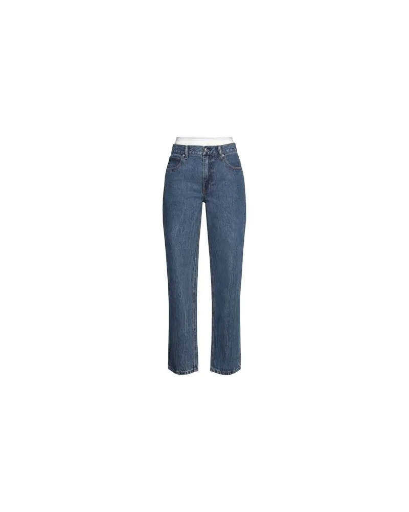 Alexander Wang HOSEN & RÖCKE - Jeanshosenauf YOOX.COM Blau