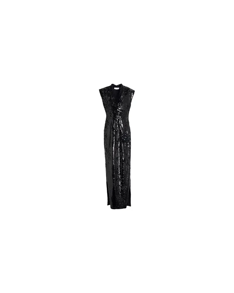 Genny KLEIDER - Maxi-Kleiderauf YOOX.COM Schwarz
