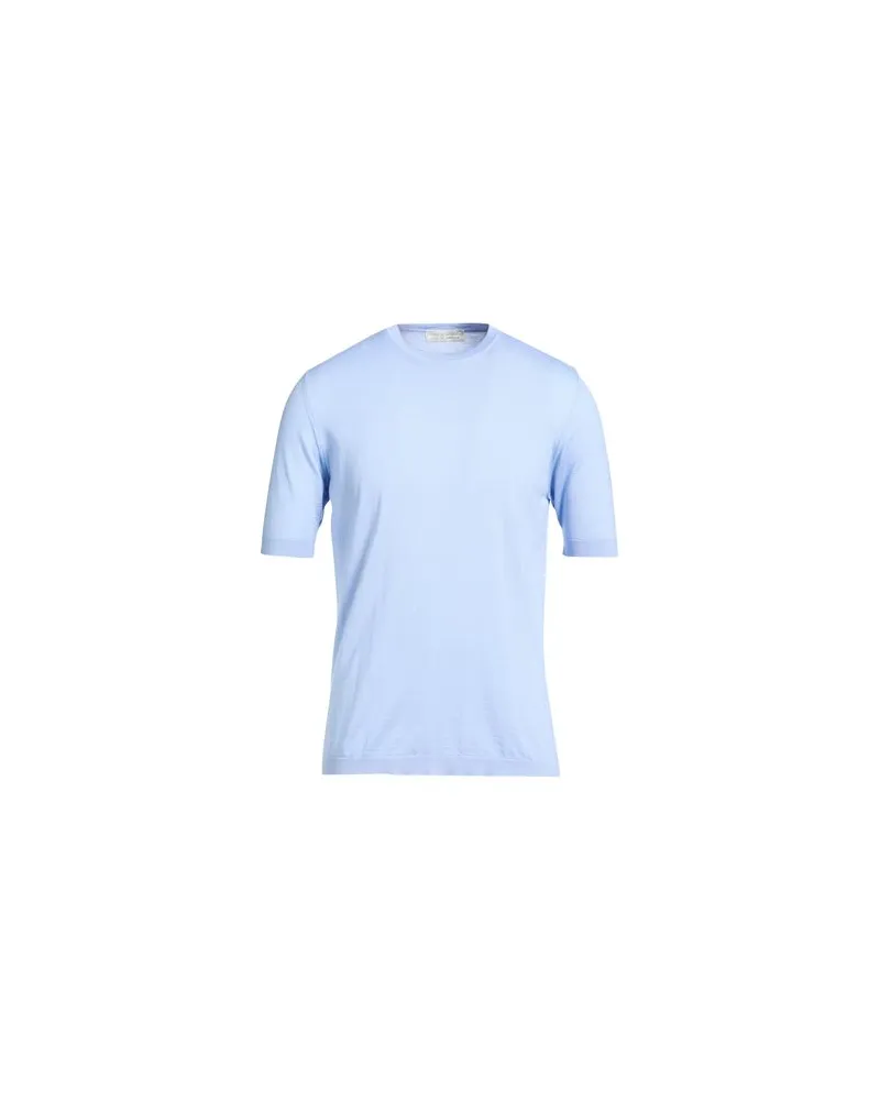 Filippo de Laurentiis STRICKWAREN - Pulloverauf YOOX.COM Hellblau