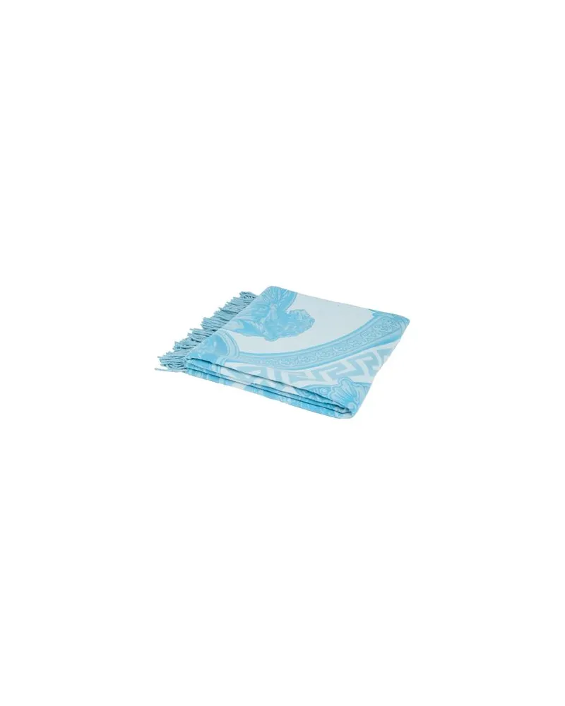 Versace BETTWÄSCHE - Plaids und Deckenauf YOOX.COM Azurblau