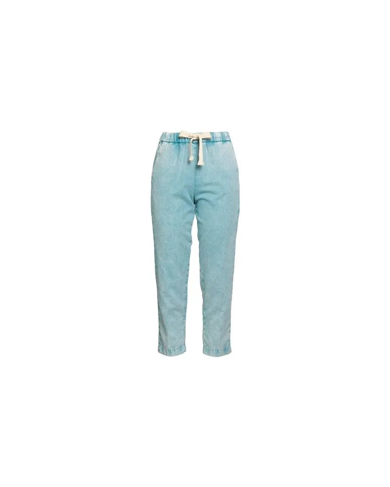 MYTHS HOSEN & RÖCKE - Hosenauf YOOX.COM Azurblau
