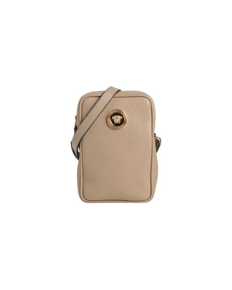 Versace TASCHEN - Umhängetascheauf YOOX.COM Khaki